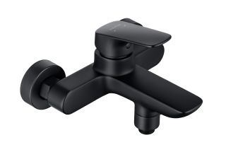 Смеситель для ванны Aquatek Вега AQ1040MB чёрный матовый